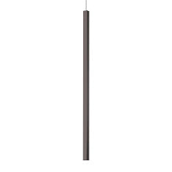 Luci a sospesione ULTRATHIN SQUARE IP20, nero opaco 