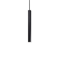 LED pendant luminaire ULTRATHIN SQUARE, lenght 40cm / 3 x 3cm, 11.5W 3000K 1000lm, matt black