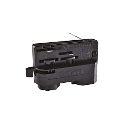 Adaptateur pour luminaire suspendu LINK TRIM commutable, noir 