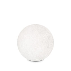 Lampe  boule DORIS E27 IP44, gris, mouchet