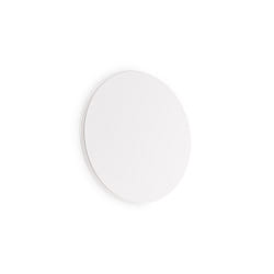 LED wall luminaire COVER ROUND,  15cm, 11W 3000K 950lm, indirect, white / opal