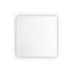 LED wall luminaire COVER SQUARE, 20 x 20cm, 9W 3000K 1100lm, indirect, white / opal