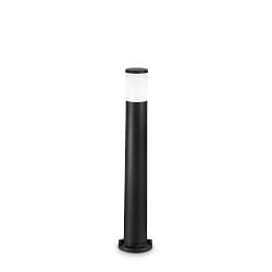 Outdoor Stehleuchte AMELIA, IP55, Hhe 80cm /  15.5cm, inkl. E27 LED 8W 4000K, Schwarz