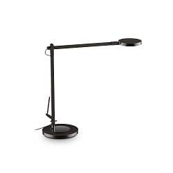 LED table luminaire FUTURA, with Touchdimmer and adjustable arm, 10W 4000K 600lm, black