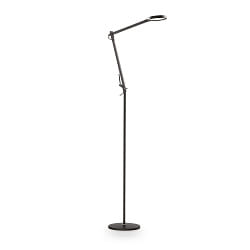 Lampadaire FUTURA avec bras articul IP20, noir 