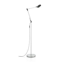 LED table luminaire FUTURA, with Touchdimmer and adjustable arm, 10W 4000K 600lm, aluminium