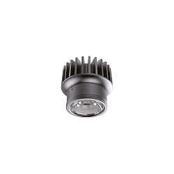 Lumire encastre DYNAMIC IP54, noir 