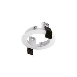 Federclip-Einbaurahmen RUND fr LED Einbaustrahler DYNAMIC,  9.5cm, Wei