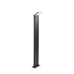 LED Outdoor floor luminaire STYLE, IP 54, height 100cm, 9W 4000K 680lm, anthracite