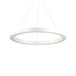 LED pendant luminaire ORACLE ROUND,  70cm, 43W 3000K 2800lm, white