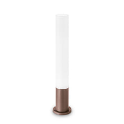 Luce con piedistallo EDO OUTDOOR ROUND GX53 IP44, Caff marrone