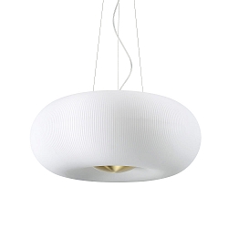 Luci a sospesione ARIZONA 5-Lampadine GX53 IP20, Bianco, ottone satinato