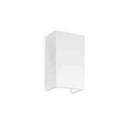 Wall luminaire FLASH GESSO HIGH, Up/Down, G9 max. 40W, paintable plaster