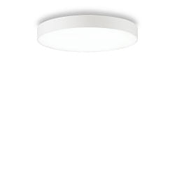 Lumire de surface HALO haut bas IP20, opale, blanc mat, revtement en poudre