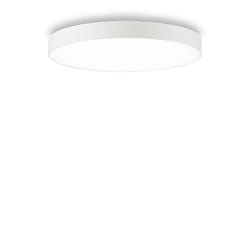 Lumire de surface HALO haut bas IP20, opale, blanc mat, revtement en poudre