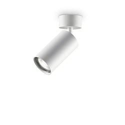 Luminaire de plafond DYNAMITE pivotant, rotatif GU10 IP20, blanche, revtement en poudre