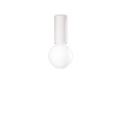 Ceiling luminaire PETIT, incl. E27 globe 9.5cm 8W 3000K, white