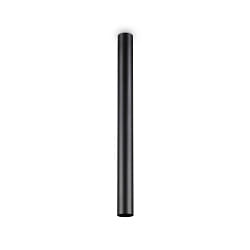 Aufbau-Deckenstrahler LOOK, IP20, zylindrisch, Hhe 75cm /  6.5cm, inkl. GU10 LED (7W 3000K 540lm 50, on-off), schwarz