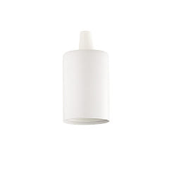 Culot LISCIO cylindrique, blanche