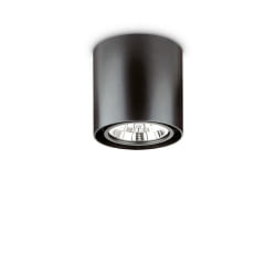 Downlight MOOD ROUND QPAR111,  15cm, incl. GU10 50W 2700K, pivotable, black