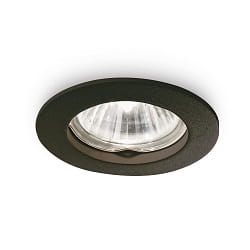 Luce da incasso JAZZ GU10 IP20, Nero