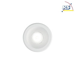 Recessed LED spot VIRUS, IP20,  4cm, 3W 3000K 210lm 20, CRi >90, white / white