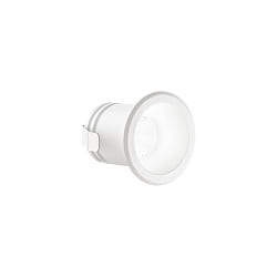 Recessed LED spot VIRUS, IP20,  4cm, 3W 3000K 210lm 20, CRi >90, white / white