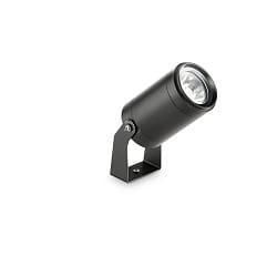 LED floor spot STARLIGHT, IP68,  7.5cm, aluminium dark grey, 10W 4000K 900lm, open cable end