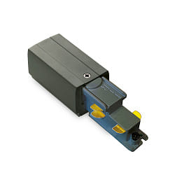 Alimentation LINK TRIMLESS contrlable par DALI, conducteur de protection  gauche, noir 