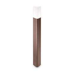 Luce con piedistallo PULSAR E27 IP44, Caff marrone, verniciato a polvere
