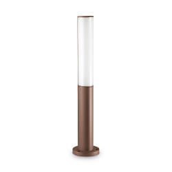 Outdoor LED floor luminaire ETERE, IP44, height 60.5cm, 10.5W 4000K 780lm, coffee brown