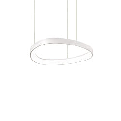 LED Pendelleuchte GEMINI, rund,  425 mm, 38W, 3000K, 3900lm, IP20, hhenverstellbar, wei