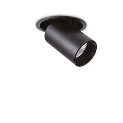 LED Einbauspot NOVA, IP20, 12W 3000K 1000lm 38, dreh- und schwenkbar, Schwarz