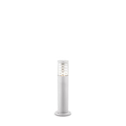 Outdoor floor luminaire TRONCO, IP54, height 40.5cm, E27, white