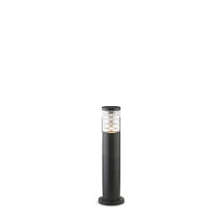 Luce con piedistallo TRONCO E27 IP44, Nero