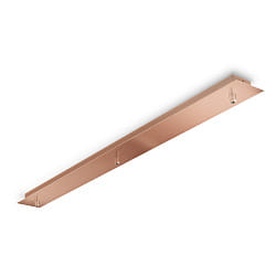 Baldacchino LINEAR STANDARD 3 elemento, lang, rame, brunito
