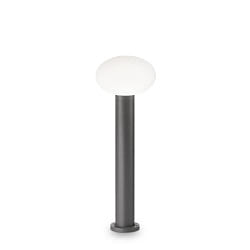 Outdoor floor luminaire CLIO 1, 60cm, IP44, 1 flame, E27, without cover, aluminium, anthracite