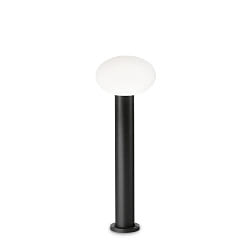 Outdoor Stehleuchte CLIO 1, 60cm, IP44, 1-flammig, E27, ohne Abdeckung, Aluminium, Schwarz