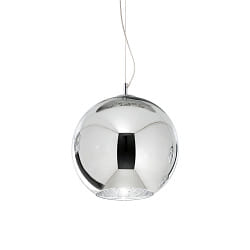 Pendelleuchte NEMO,  30cm, inkl. E27 LED 3.2W 3000K, Voll-Chrom