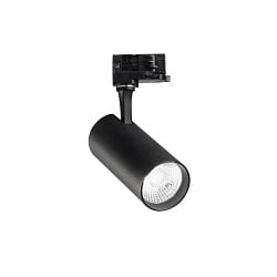 LED 3-phase Track spot FOX BIG, 25W 3000K 2500lm 35, black