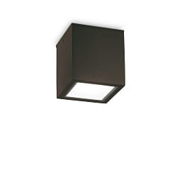 outdoor ceiling luminaire TECHO 15 square GU10 IP54, black