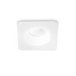 Apparecchio da incasso a soffitto ROOM-65 angolare IP65, Bianco