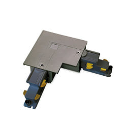 Sbarra di distribuzione trifase LINK TRIM controllabile da DALI, 12cm Nero
