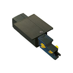 Einspeiser rechts fr LINK TRIM 3-Phasen-Stromschiene, DALI-Version, Schwarz