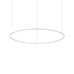 pendant luminaire HULAHOOP 1005 round, adjustable IP20, white