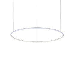 LED Pendelleuchte HULAHOOP, rund,  815 mm, 40W, 3000K, 4000lm, IP20, hhenverstellbar, wei