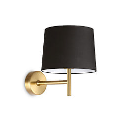 Lampada da parete SET UP 1-Lampadina E27 IP20, ottone