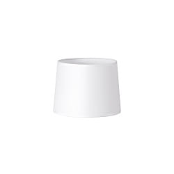 Aufsatz-Leuchtenschirm SET UP CONO,  20cm / H 15cm, konisch, PVC feuerfest, wei