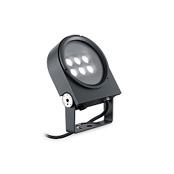 LED Bodenstrahler ULEX, 15W, 3000K, 1280lm, IP65, schwenkbar, anthrazit