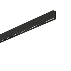 LED Deckenleuchte STEEL ACCENT, 36W, 3000K, 2500lm/1100lm, IP20, schwarz